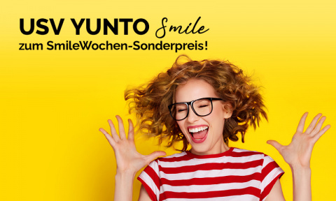 Smile-Wochen bei Online USV-Systeme: Die Verkaufsaktion umfasst die USV YUNTO Smile Produktlinie in allen drei Leistungsklassen (400 VA, 600 VA und 800 VA) und richtet sich an Interessenten in Deutschland und Österreich.