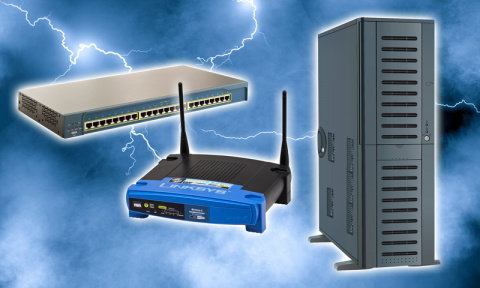 USV gegen Blitzeinschlag: Wie Server, Router und Switch Sommergewitter unbeschadet überstehen