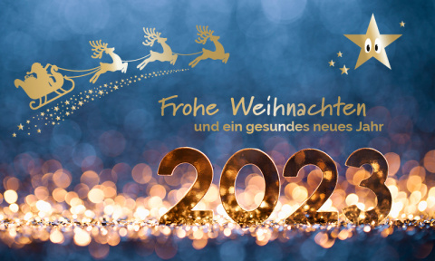 ONLINE USV-Systeme wünscht allen Kunden und Partnern frohe Weihnachten und alles Gute für 2023!